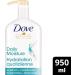 Dove Daily Moisture Shampoo hydrates and nourishes dry hair for up to 5x smoother hair 950 ml & Daily Moisture Conditioner with Bio-Nourish Complex moisturizes and nourishes dry hair 750 ml 950 ml (Pack of 1) Daily Moisture + Moisture Conditioner - Buy Online on GoSupps.com