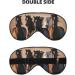SSIMOO Running Horses Soft Sleep Eye Mask - Breathable Travel Eye Patch for Relaxation - Perfect for Women - Buy Online on GoSupps.com