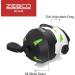 Zebco Roam Spincast Reel and Fishing Rod Combo 6-Foot 2-Piece Fiberglass Pole with ComfortGrip Handle - Green - Buy Online on GoSupps.com