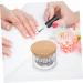 HAPINARY Nail Art Brush Cup Glass Nail Dish Nail Art Cup Nail Dappen Dish Nail Cup Nail Art Liquid Holder Nail Art Accessories Nail Dish Cup Nail Tools Manicure Nail Dish Nail Art Dish - Buy Online on GoSupps.com