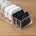 Koomuao Makeup Organizer Plastic Cosmetic Storage Palette with 8 Transparent Compartments for Eyeshadow Contour and Blush Holder for Vanity Countertop and Bathroom - Buy Online on GoSupps.com