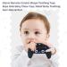 Teething Remote Control for Baby with Pacifier Clip  Funny Teethers for Baby for Baby Girl Or Boy Teething Toys for Babies 3-6 6-12 Months(Black) - Buy Online on GoSupps.com