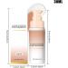 Evolving Complexion Foundation for Mature Skin - Cream Foundation Concealer 30ml Nourishing Brightening Moisturizing Anti-Dark Circle Cream for Sensitive Skin Festival Stage Wedding Travel Photography - Buy Online on GoSupps.com
