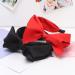 WantGor Bow Headbands for Women - 2 Big Bowknot Hair Hoops - Knotted Wide Turban Headbands - Black Red Hair Accessories - Buy Online on GoSupps.com