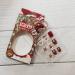 Bufenia 24Pcs Christmas Glitter Elk Snowflake Short Square Press on Fake Nails - Glossy Acrylic Full Cover Nails for Women and Girls - Buy Online on GoSupps.com