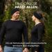 Menique Stretchy Sports Yoga Headbands for Women - 100% Merino Wool Sweatbands - Universal Black Headwear - Buy Online on GoSupps.com