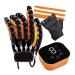 Hand Rehabilitation Robot Gloves Intensity Adjustable Hemiplegia Stroke Arthritis Left & Right Hand Finger Rehabilitation Trainer Relieve Hand Stiffness Chargeable left hand Medium