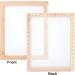 Colovis Screen Printing Frame and Squeegee Kit - 3 Wooden Frames with Mesh + 2 Squeegees - Buy Online on GoSupps.com