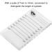 Eyelashes Extension Board Acrylic Eyelashes Grafting Storage Board with Measuring Function Fake Eyelashes Storage Palette for Lash Technicians - Buy Online on GoSupps.com