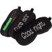 Silk Sleep Mask Blindfold with Adjustable Strap, Travel Pouch, and Ear Plugs - Galaxy Pattern - Buy Online on GoSupps.com