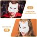 Paintable Kichvoe Cat Masks - 8 Pack Half-Face Carnival Masks for Dance Parties & Events | International Shipping Available - Buy Online on GoSupps.com