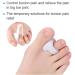 HAOSEM 2pcs Gel Toe Separator & Bunion Corrector - Prevents Big Toe Slipping Inward - Shop Now for Pain Relief & Comfort - Buy Online on GoSupps.com