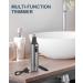 Painless Nose Hair Trimmer for Men 2023 | Dual Edge Blades, Waterproof & Powerful Motor | Grey Gold - Buy Online on GoSupps.com