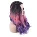 Buy European & American Fashion Gradient Long Curly Hair Wigs | Stylish Hairpieces for Ladies - Buy Online on GoSupps.com