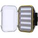Weiyirot Portable Small Lure Box - Plastic Fishing Lures Holder with Foam Pad - Black Zigzag Design - Buy Online on GoSupps.com