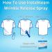 Wrinkle Release Spray Travel Size - Unscented Anti-Static Fabric Refresher (2oz Pack of 2) - Perfect for Sensitive Skin & Cruise Accessories - Buy Online on GoSupps.com