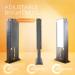 Circadian Optics Lattis Light Therapy Lamp - UV-Free LED Happy Mood - 10,000 Lux Full Spectrum Sunlight for Work from Home - Matte Black - Buy Online on GoSupps.com