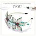 IYOU Copper Wire Wedding Headband Green Butterfly Hair Hoop Handmade Prom Guest Bridal Hair Accessories for Women - Buy Online on GoSupps.com