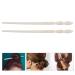 Beaupretty Acetate Hair Sticks - Twist Design Chopsticks (2pcs) - Japanese Vintage Hair Accessories - Buy Online on GoSupps.com