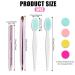 Retractable Lip Brush Set - Double-Ended Lipstick & Gloss Applicator Silicone Exfoliator Tool for Perfect Lip Makeup - Travel-Friendly - Buy Online on GoSupps.com