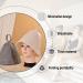 Palwin Sauna Hat Set - 3 Felt Caps with Hook & Self-Adhesive | Unisex Sauna Accessories (Grey & White) - Buy Online on GoSupps.com