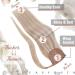 Easyouth Ash Blonde Highlight Blonde Ponytail Hair Extensions 16 Inch 80g - Buy Online on GoSupps.com