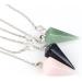 Amethyst Rough Stone 1pc Natural Stone Divination Pendulum Crystal Amulet Gemstone Hexagon Energetic Pyramid Rose Quartz Amethyst Urine ERBDRGAZ (Color : 5) - Buy Online on GoSupps.com