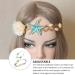 Lurrose Seashell Lace Hairbands - 2pcs Ocean Seashell Headbands for Women - Mermaid Hair Accessories - Buy Online on GoSupps.com