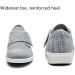 GSFY Women's Diabetic Shoes Wide Width - Breathable Memory Foam Walking Sneakers for Elderly Swollen Feet - 9 Wide Light Grey - Buy Online on GoSupps.com