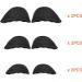 UamGlsob Shoe Filler Inserts - 3 Pairs Toe Cushion Insoles for Loose Shoes Half-Size Adjusters for Sneakers Heels Flats & Boots (Black) - Fit Any Shoe Perfectly - Buy Online on GoSupps.com