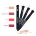 DAGEDA 4-in-1 Matte Lip Liner & Lipstick Pen Set | Long-Lasting High Pigment Eyeliner Pencil | Waterproof Lip Color for Women - Buy Online on GoSupps.com