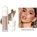 3 Pack Liquid Contour & Blush & Highlighter Stick Face Concealer Contouring Liquid Highlighter Bronzer Makeup Stick Cheek Gel Cream Soft Lightweight Liquid Blush Makeup Gift Set - Buy Online on GoSupps.com