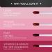 Love Earth Organic KissProof Liquid Lipstick 38ml 18 hours stay Transferproof Lipstick Long lasting Ultra Matte Finish Intense Hydration Waterproof Liquid Lipstick for Women Cherry - Buy Online on GoSupps.com
