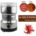 Coffee Grinder Electric Grain Grinder Stainless Steel Spice Grinder Crusher Blender for Coffee Beans Nuts Dried Spices and Grains Grinder 150W Powerful Motor Low Noise - Buy Online on GoSupps.com