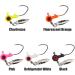 XFISHMAN Crappie Jigs Heads Kit 1/8 1/16 1/32oz - 50 Pack Panfish Fishing Jigs for Lead Head Jig Hook Lure - 1/16oz with Spinner - Buy Online on GoSupps.com