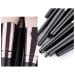 15-Piece Black Makeup Brush Set - Loose Powder & Blush Brushes for Flawless Eye Makeup - International Shipping - Buy Online on GoSupps.com