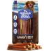 Premium Bully Sticks for Dogs/Chien | 6" Dog Chews | 20 Treats 300g | 100% Beef Puppy Chew | Natural Odor All Natural No preservatives Large Dental Pet Food from Canada 20 Count (300g)