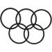 KoolStone 5 Packs of Rock Tumbler Replacement Belts 78 * 4mm