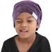 ELIHAIR Satin Bonnet Beanie Sleep Cap for Women and Girls - Adjustable, Soft Slouchy Hat for Frizzy Hair - Rose Violet/Grey Pale - 2 Kids Sizes - Buy Online on GoSupps.com