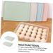 LABRIMP Egg Tray Holder 2pcs Box Egg Storage Box Eggs Beverage Container Household Kitchenware Egg Tray Egg Plate re-usable - Buy Online on GoSupps.com