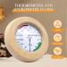 Fivtsme 2 in 1 Sauna Thermometer Hygrometer - Premium Quality Wooden Frame 145mm Heat-Resistant Sauna Accessories - Buy Online on GoSupps.com