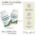 HAPPY MILLIONS Ashwagandha with Black Pepper | 1310 mg Organic Herbal Supplement | 60 Plant-Based Capsules - Buy Online on GoSupps.com