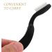 PATKAW Eyelash Comb Eyelash Shaper Foldable Eyebrow Brush Eyebrow Eyelash Makeup Grooming Tool for Women Girls Cosmetic Travel Black - Buy Online on GoSupps.com
