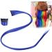 Colored Hairpieces Colored Clip in Hair Extensions Colorful Synthetic Hairpieces Colored Hair Extensions Highlight Synthetic Hairpiece Clipin Hair Extensions for Girls Women Gift (Dark Blue) - Buy Online on GoSupps.com