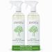 Puracy Multi-Surface Cleaner, Natural Everyday Household All Purpose Cleaner, 99.96% Plant-Based Cleaning Spray, Kitchen and Countertop Multisurface Cleaner, 25 Fl Oz (2-Pack) Lemon 25 Fl Oz (Pack of 2)