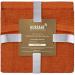 HURBANE HOME 100% Cotton Hand Washcloth Set - Super Soft & Absorbent - 6-Pack (12 x 12) - Orange - Buy Online on GoSupps.com