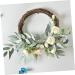 Zerodeko Vines Decor Silicone Ear Covers Flower Wreaths for Front Door Artificial Plants Wreath for Front Door Chritmas Decor Gold Fruit Bowl Garland Window Wooden Wall Hanging - Buy Online on GoSupps.com