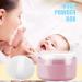 R cipient De Poudre Pour B b - Kit De Bouff e De Poudre Pour B b | Talcu Powd r Box | Case De Poudres Du Corps Apr s Le Pour Le Pour Le Pour La Plage Les Voyages La Maison Le Voyag Pink - Buy Online on GoSupps.com