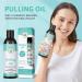 Coconut Oil Pulling Mouthwash 8oz Natural Essential Oils Alcohol Free Helps Fresh Breath Teeth Whitening Gum Health - Buy Online on GoSupps.com