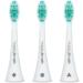 HappyBrush Eco VIBE 3 Sustainable Electric Toothbrush Brush Heads - White/Mint - 3x3 Pack - Buy Online on GoSupps.com